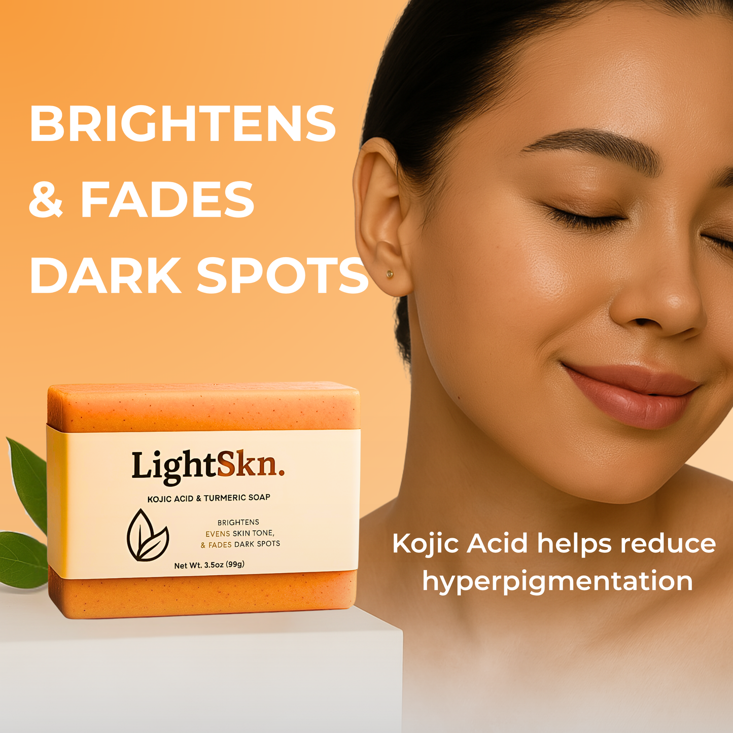 LightSkn™ Turmeric & Kojic Acid Beauty Bar