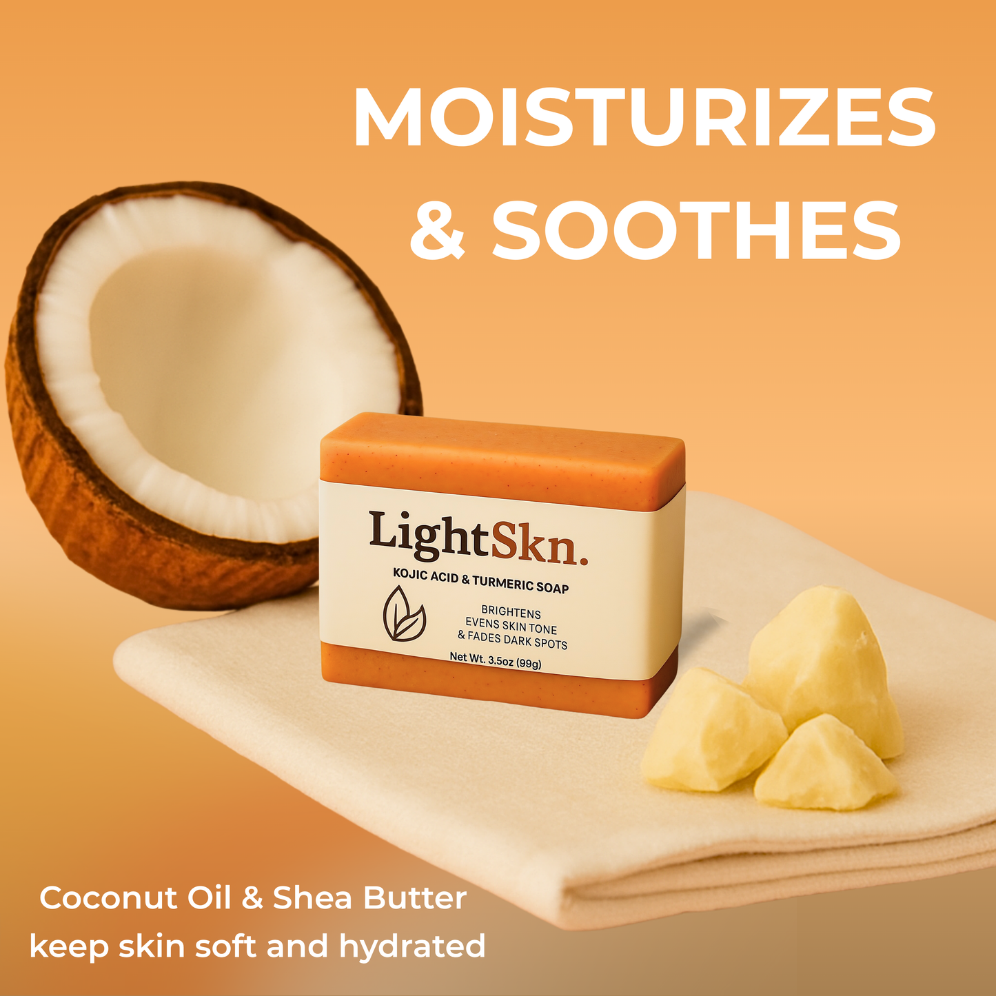LightSkn™ Turmeric & Kojic Acid Beauty Bar
