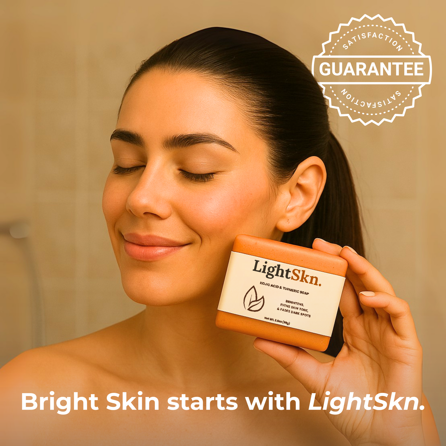 LightSkn™ Turmeric & Kojic Acid Beauty Bar