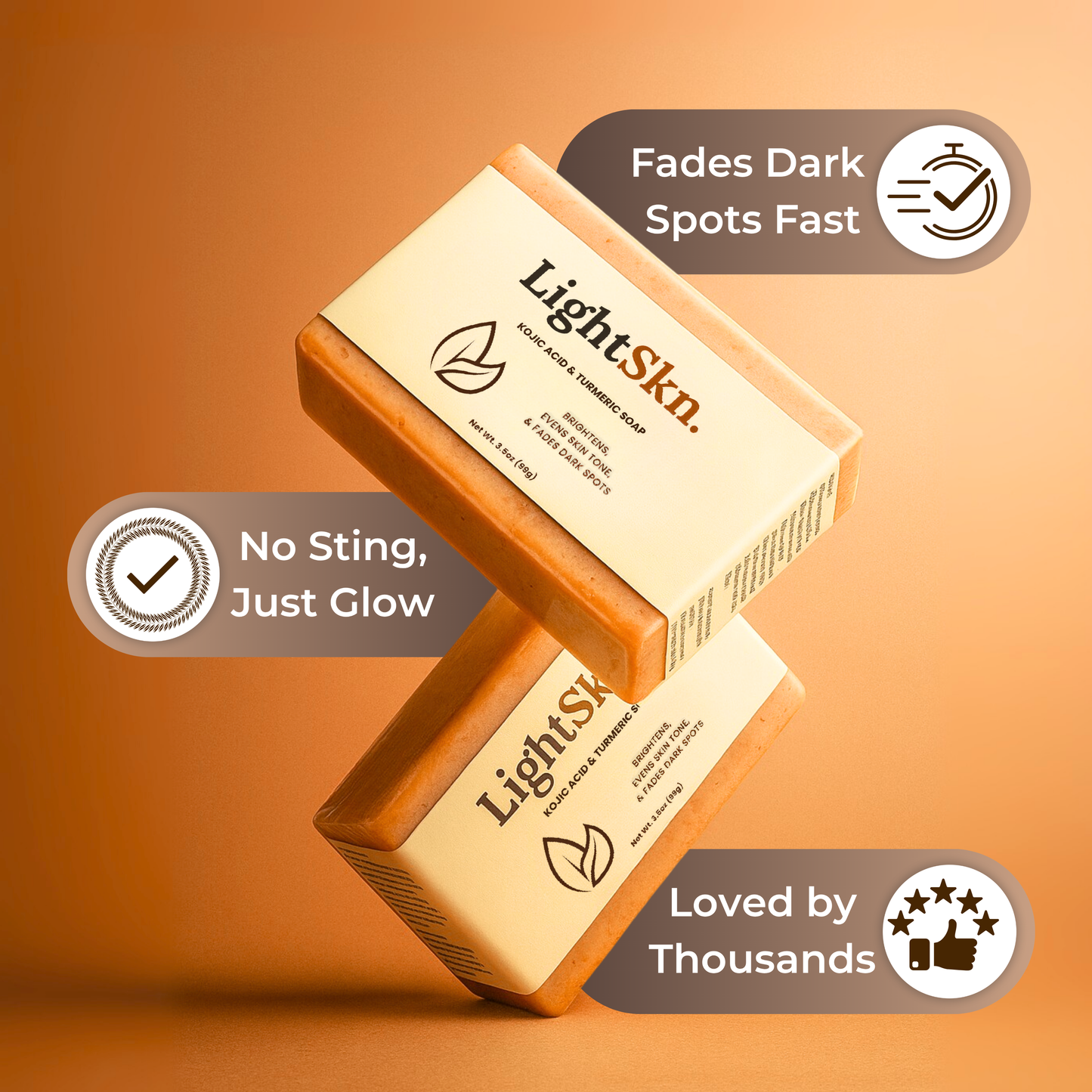 LightSkn™ Turmeric & Kojic Acid Beauty Bar