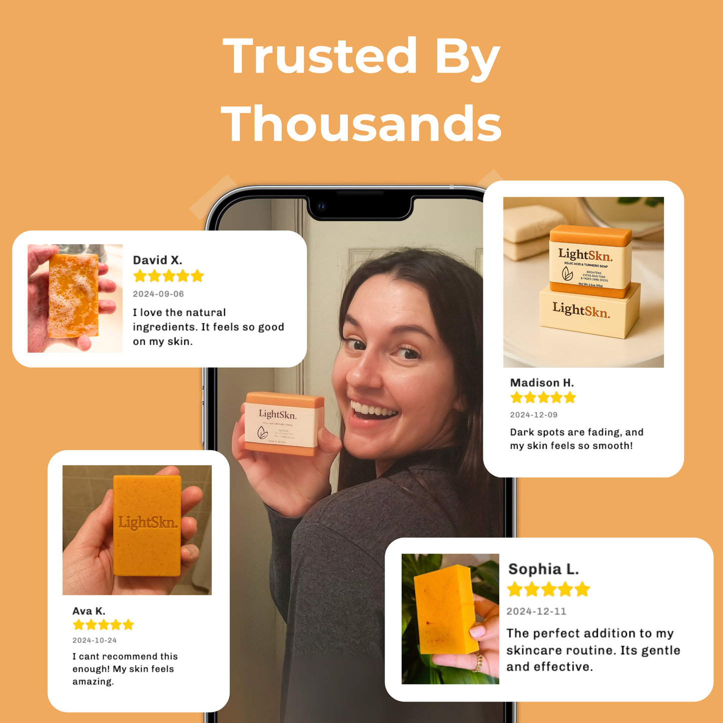 LightSkn™ Turmeric & Kojic Acid Beauty Bar